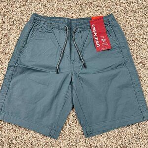 Unionbay Men's Relaxed Fit Pull-On Shorts Blue, Size Medium (New)